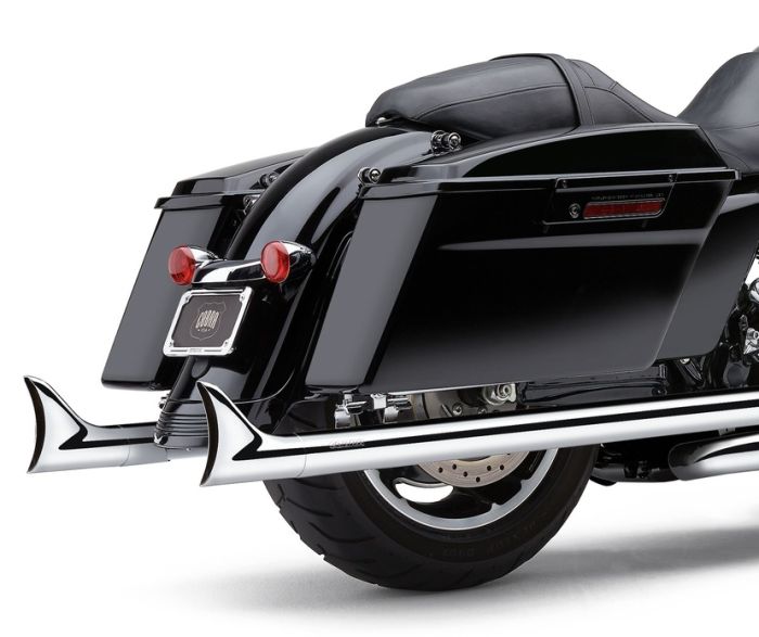 Глушитель Cobra Speedster Duals Fishtail для Harley Bagger 17-24