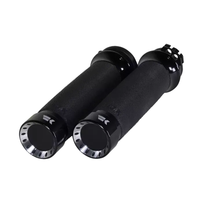 Ручки Khrome Werks Turbine Custom Contour универсальные для 25мм рулей