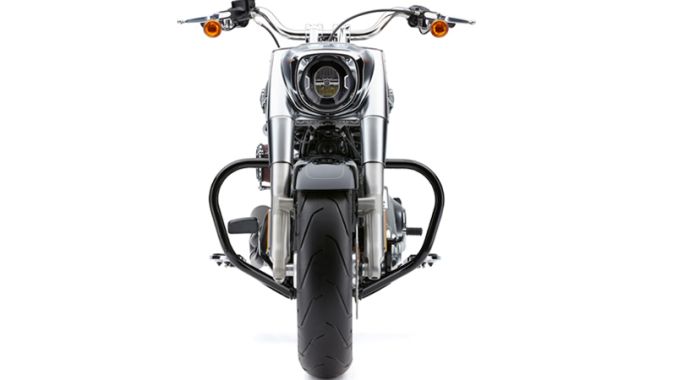 Дуги Cobra V-Bend Freeway Bar для Harley Softail 18-24 (кроме FXDR114)
