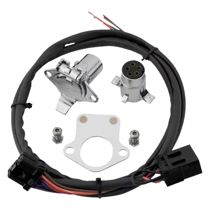 Проводка с разъемом KHROME WERKS 5-Pin Hitch Receptacle для Harley Electra Glide