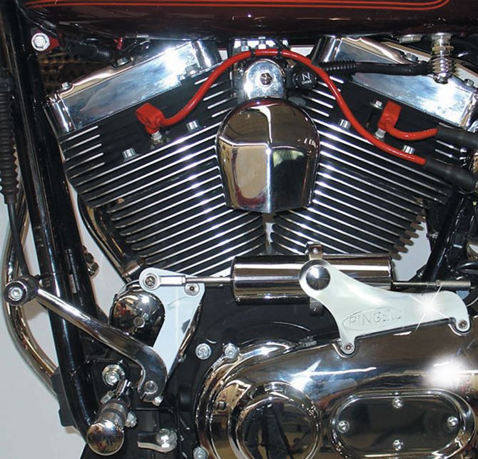 Спидшифтер с электроприводом Pingel для Softail 2000-2006