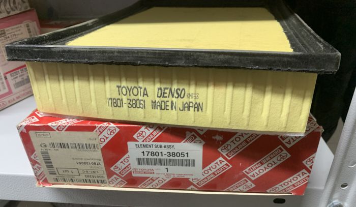 Фильтр воздушный Denso 1780138051 для Toyota / Lexus