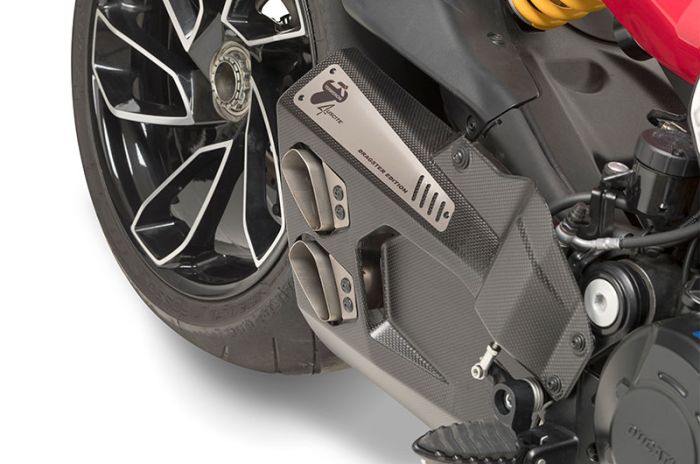 Глушитель TERMIGNONI 4USCITE DRAGSTER EDITION для Diavel V4 22-24