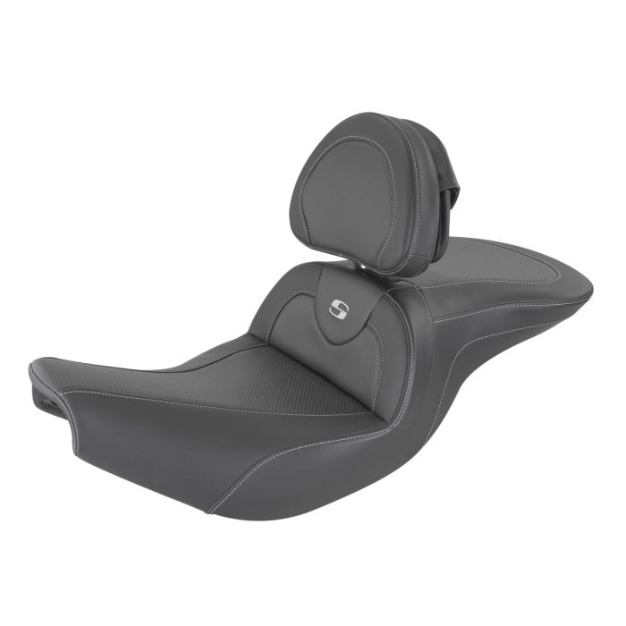 Сиденье с подогревом Saddlemen Roadsofa Seat для 2014-2024 Chief / Chieftain / Springfield / Roadmaster