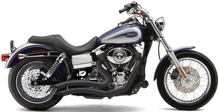 Глушитель Cobra Speedster Swept для Harley Dyna 12-17