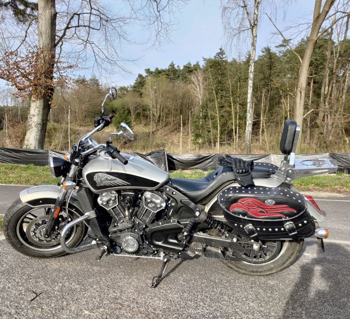 Пассажирская спинка для Indian Scout