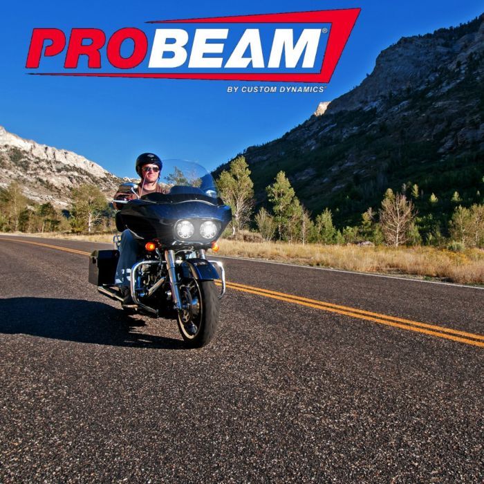 Адаптивный свет Custom Dynamics Probeam Adaptive для Harley Road Glide 13- 