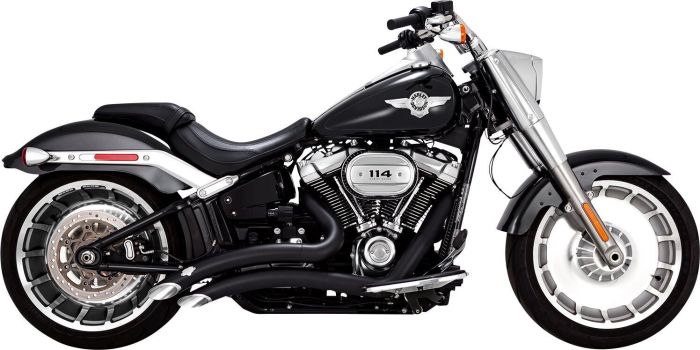 Глушитель Vance&Hines Big Radius для Harley Softail 2018+ (широкие колеса)