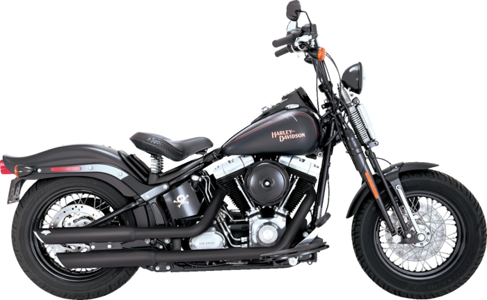 Глушитель Vance&Hines 3" Twin Slash для Harley Softail 1991-2009