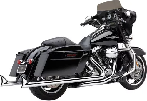 Глушитель Cobra Speedster Duals Fishtail для Harley Bagger 17-24